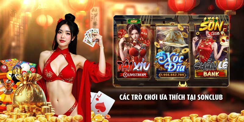 Các trò chơi Sonclub ai cũng muốn chơi